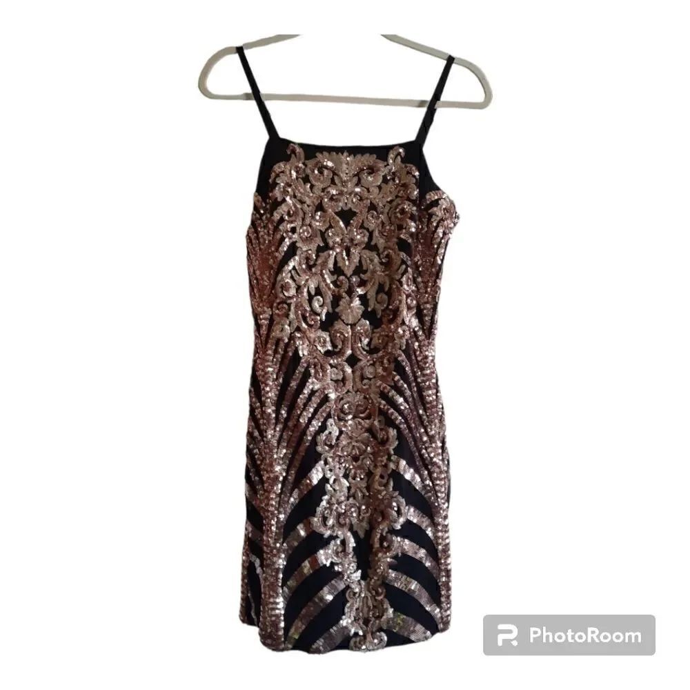 Akira Sequin Party Dress